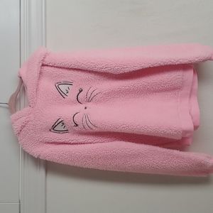 Pull over pink with bunny ears